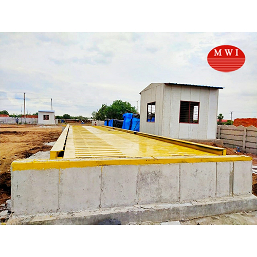 Ms Precasted Weigh Bridge - Color: White