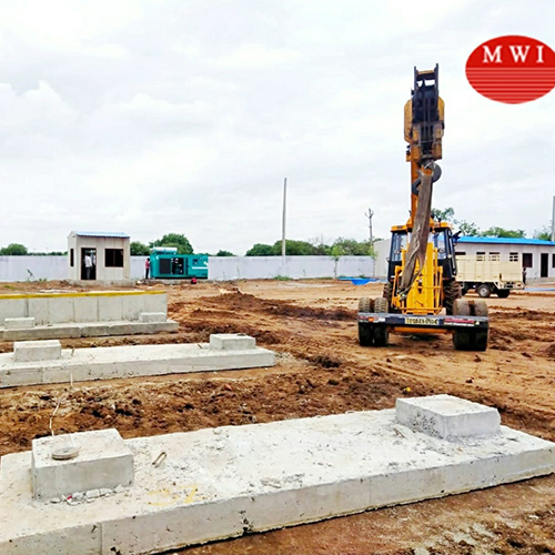 Ms Precasted Weigh Bridge - Color: White