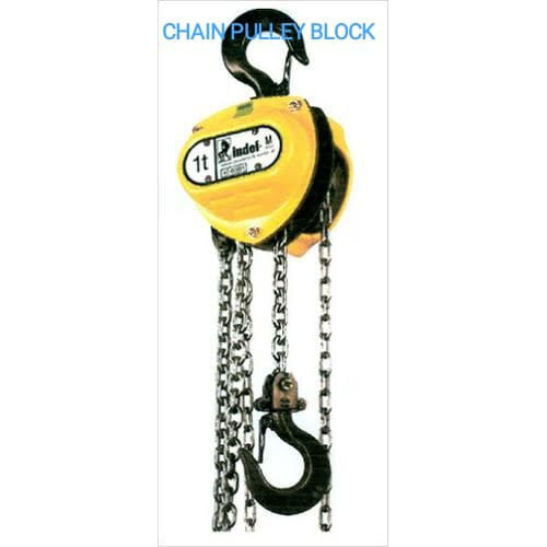 Indef Chain Pulley Block - Color: Yellow