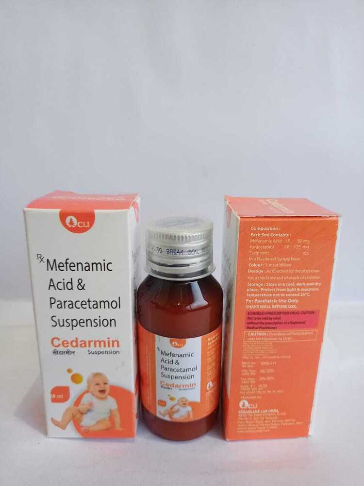 CEDARMIN SUSPENSION SYRUP 60 ML