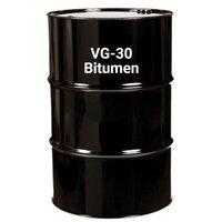 Bitumen Vg-30 - Natural Bitumen, Liquid Physical State, Black Color | Industrial Grade, Good Quality, Drum Packaging
