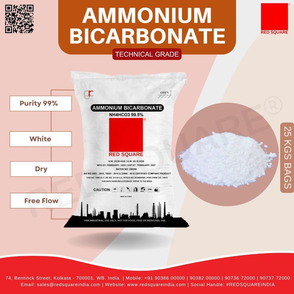 Ammonium Bicarbonate - Technical Grade - RED SQUARE