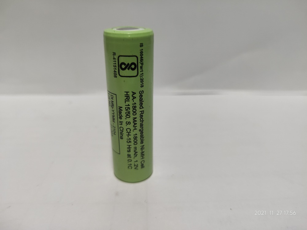 Surepower 1.2V, 1800mAH Ni-Mh Battery, AA-1800mAH