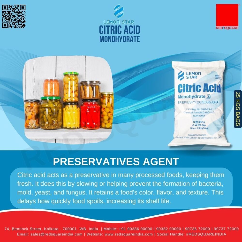 Citric Acid Monohydrate - Lemon Star