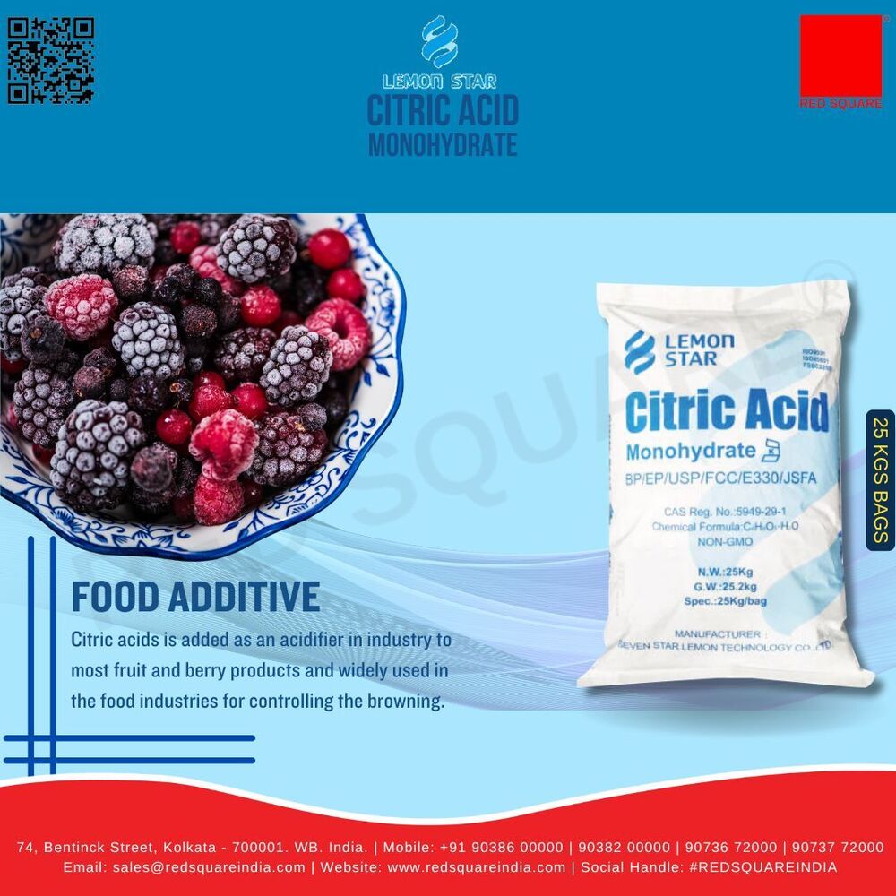 Citric Acid Monohydrate - Lemon Star