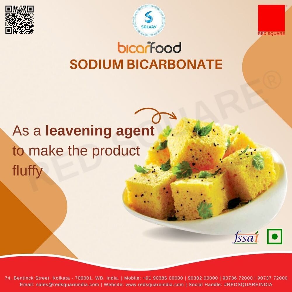 Sodium Bicarbonate - Food Grade - Solvay