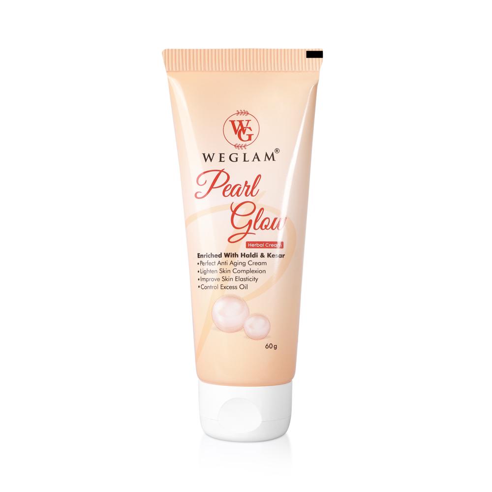 Pearl Glow - Herbal Face Cream | Illuminate Skin Radiance, Deep Hydration, Even Tone, Anti-aging Benefits, Chemical-free Natural Goodness