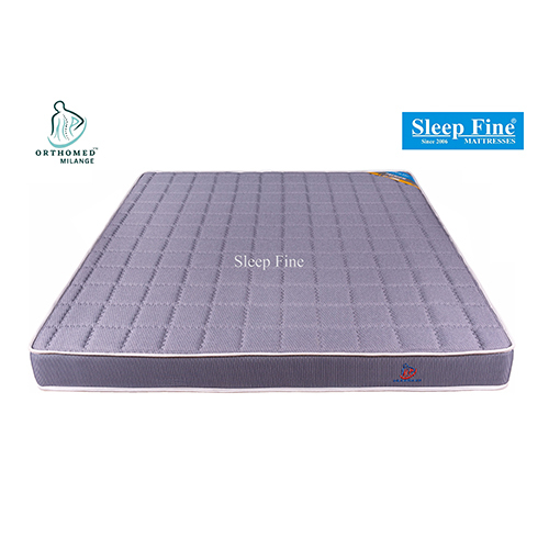 Milange Rebonded Hr Foam Dual Mattress - Fabric Type: Polyester