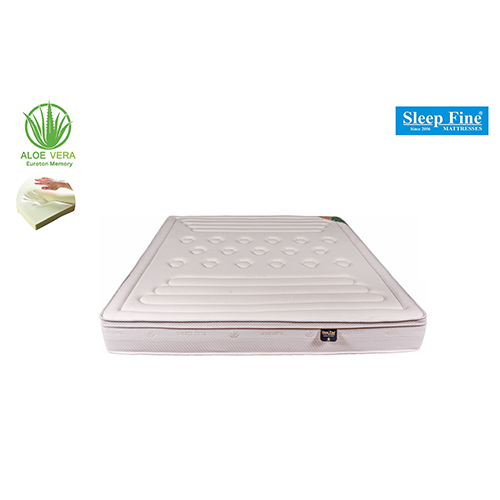 Aloevera Euroton Ortho Mattress With Memory - Color: As Per Requirement