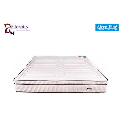 Pocketed Spring Eternity Euroton Mattress - Color: As Per Requirement