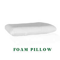 Foam Pillow - Foam Filling, Standard/Queen/King Sizes , Soft Polyester Cover, Hypoallergenic, Excellent Support for All Sleep Positions