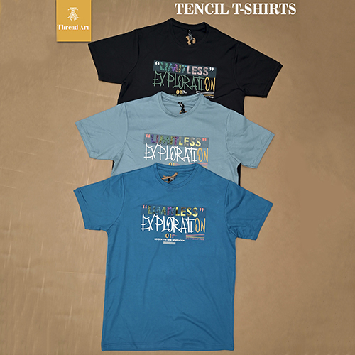 RK-310 Mens Casual Wear Tencil T-Shirt