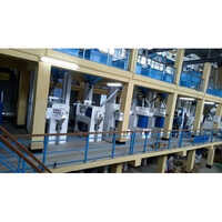 Raw Rice Mill Plant - 2 Tons Per Hour Capacity, Mild Steel Structure, Automatic Operation, 1-Year Warranty, Computerized Control System