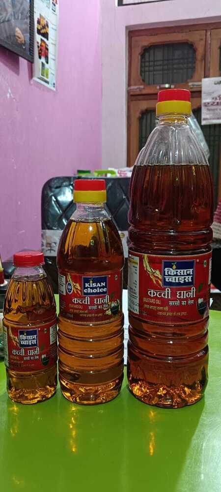 kisan kachi ghani mustard oil