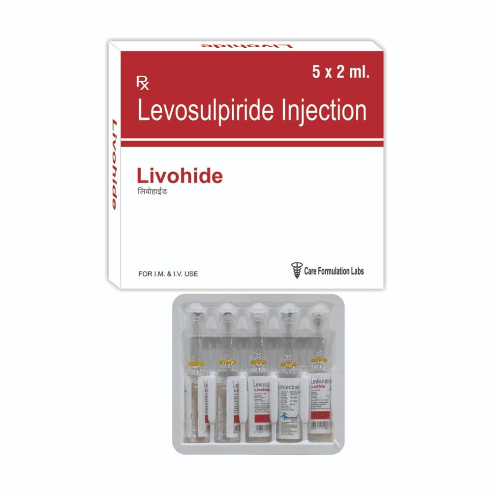 Levosulpride 12.5 mg Water for injection IP  q.s.