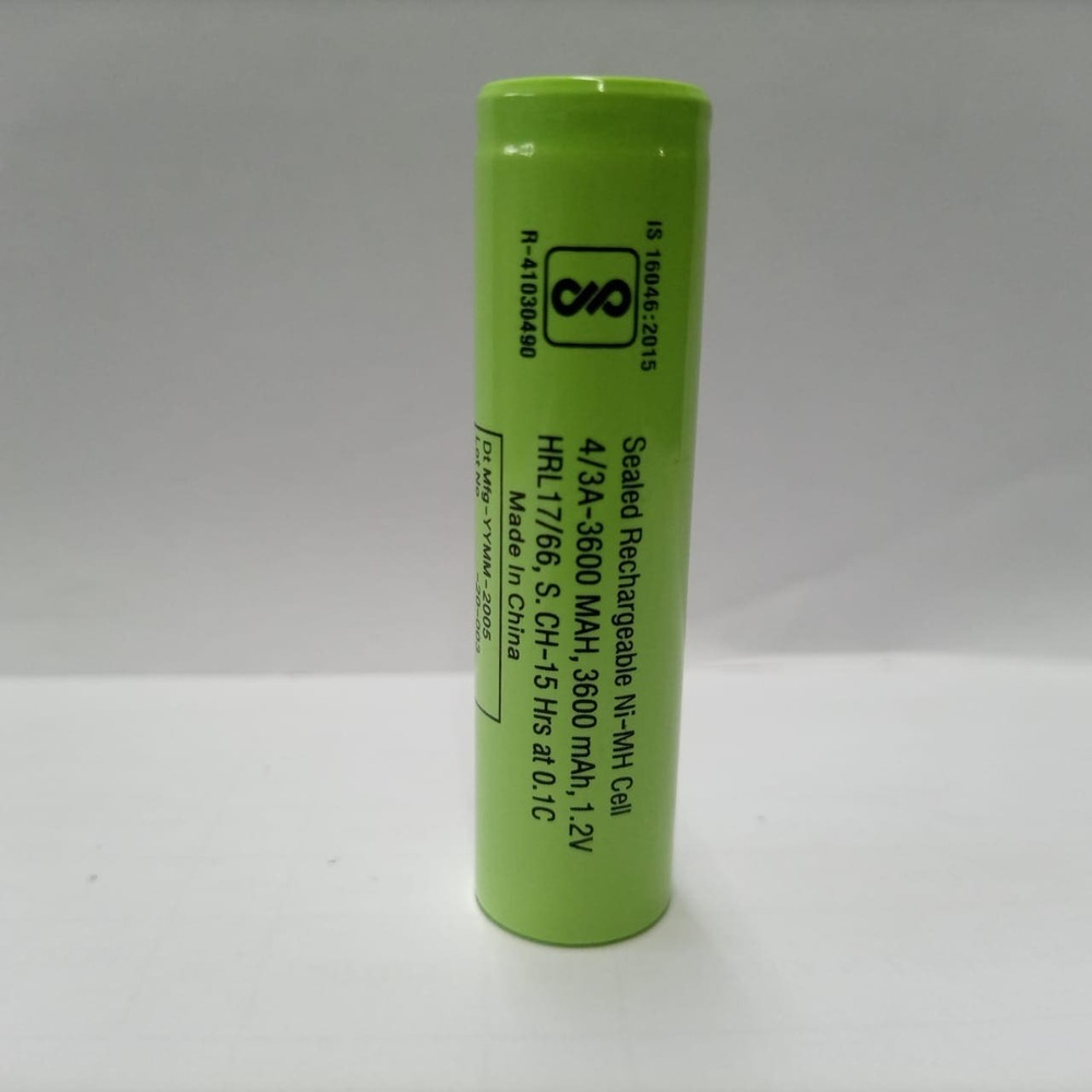 Surepower 1.2v, 3600mah Ni-mh Battery, 4/3a-3600mah - Capacity: 3600mah | Dimensions: 17x65mm, Weight: 0.043kg, Industrial Grade For Electronics