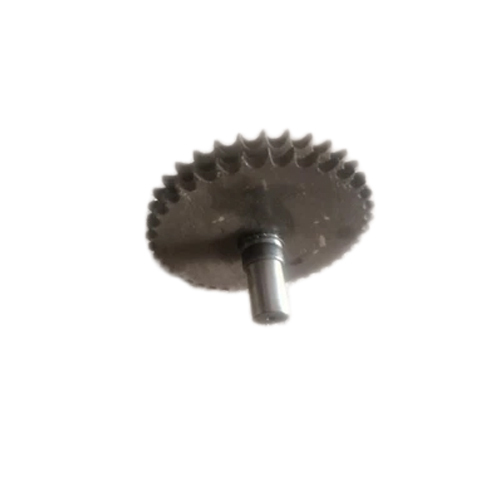 Small Shaft Gear Double Teeth - Color: Silver