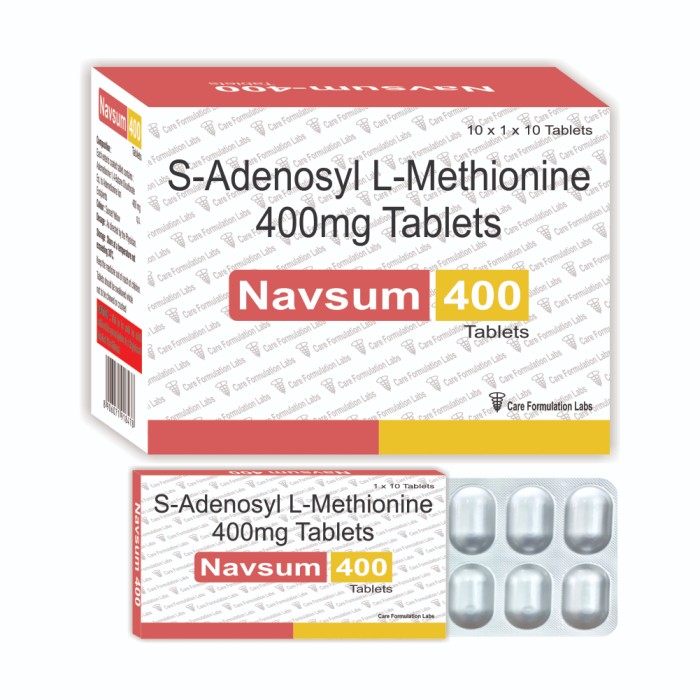 S-Adenosyl- L-Methionine Disulfate  P -Toluenesulfonate Eq. to S-Adenosyl -L-Methionine 400mg