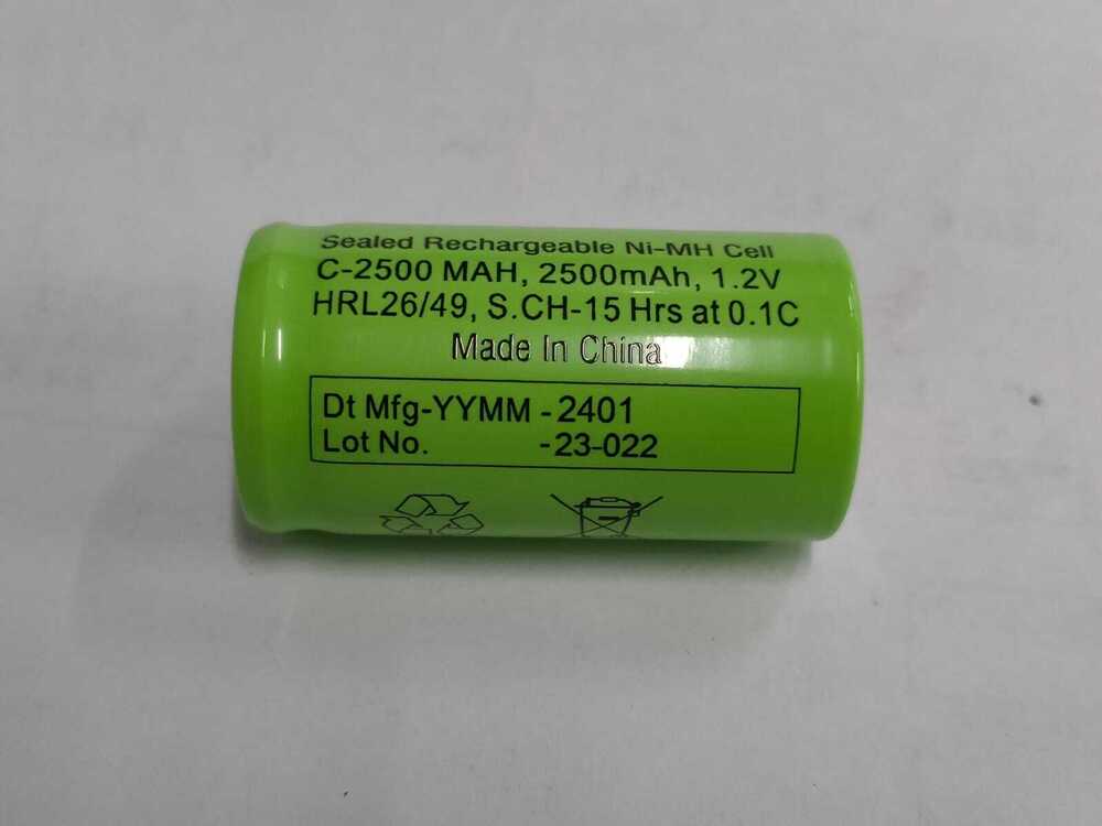 Surepower 1.2v, 2500mah Ni-mh Battery, C-2500mah