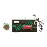 Determine The Frequency Of Ac Mains By Electrical Vibrator - Color: Black Red