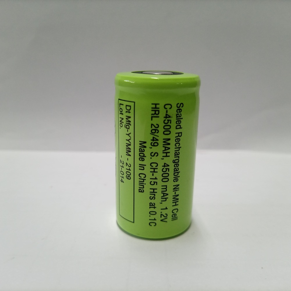 Surepower 1.2V, 4500mAH Ni-Mh Battery, C-4500mAH