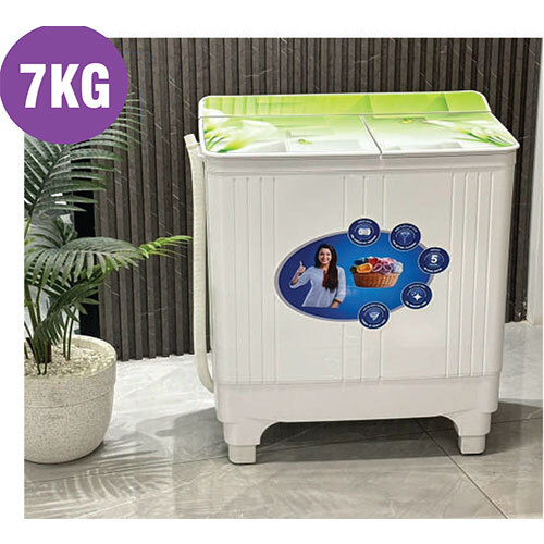 7Kg Toughened Glass Washing Machine - Automatic Grade: Automatic