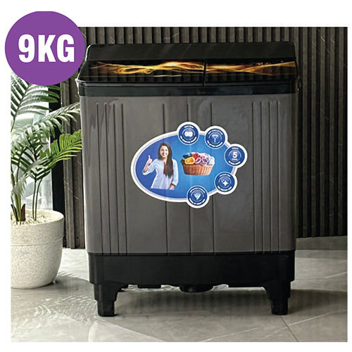 9 Kg Toughened Glass Washing Machine