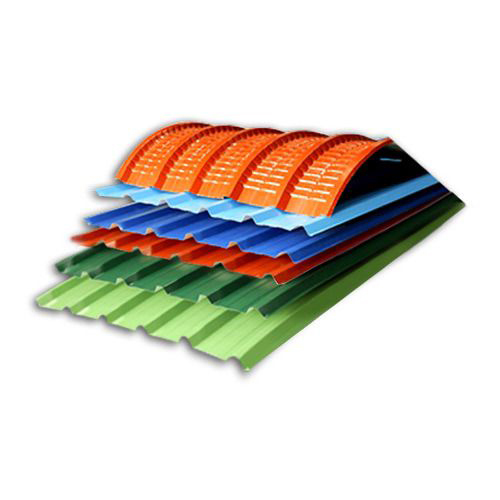 Color Coated Profile Sheets - Color: Multicolor