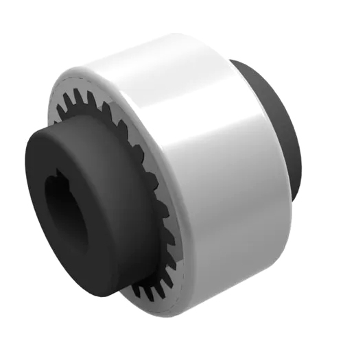 Nylon Sleeve Coupling - Color: Silver