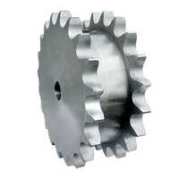 Duplex Sprocket - Stainless Steel, Various Sizes , Polished Surface Treatment For Enhanced Industrial Efficiency And Reliable Performance