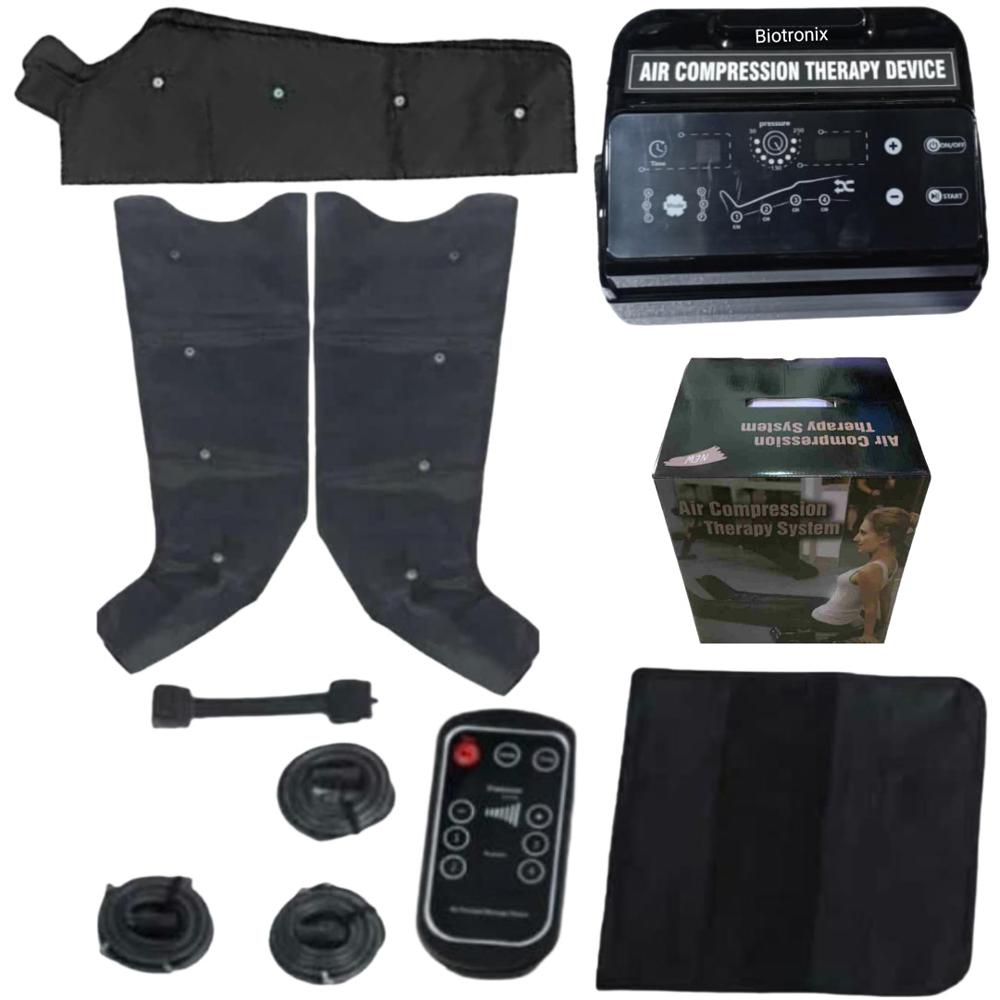 Air Compression Therapy 8 Ch With 2 Legs,1 Waist,1 Arm Sleeve - Age Group: Adults