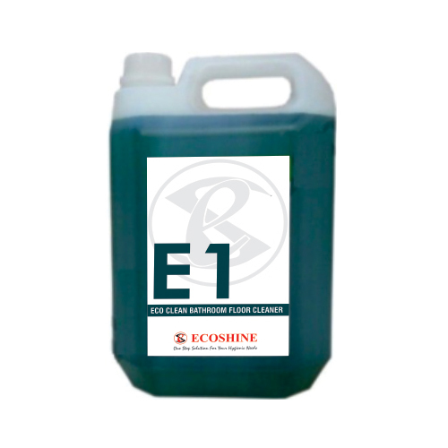 E1 Eco Clear Bathroom Floor Cleaner - Color: Blue