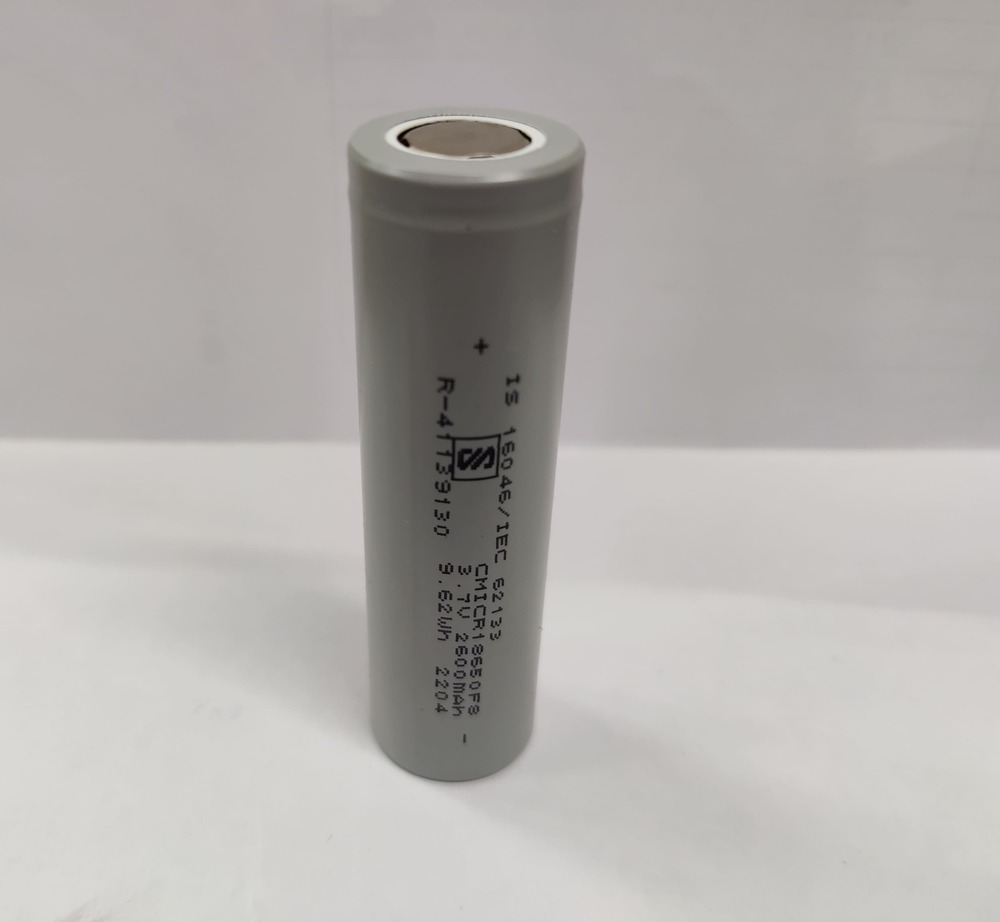 Cham 3.7V, 2600mAH Lithium ion Battery, 18650-2600mAH