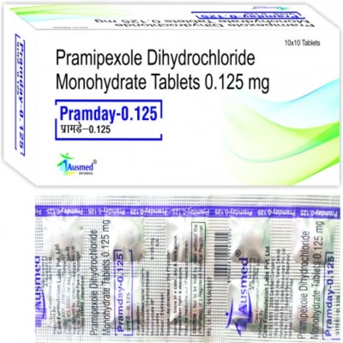 Pramipexole Dihydrochloride Monohydrate BP 0.125 mg Doses