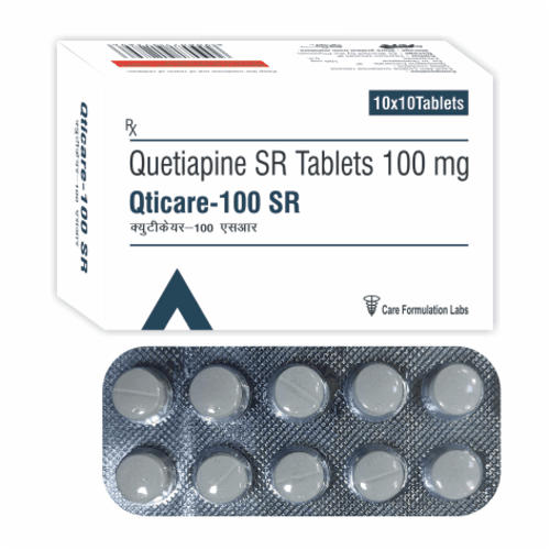 Quetiapine Fumarate IP 100 MG Sustained Release Tablet