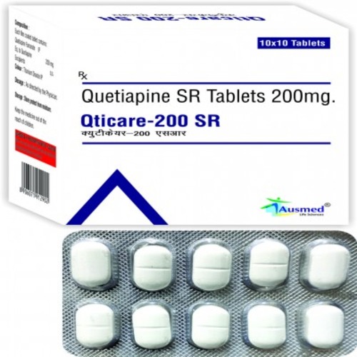 Quetiapine Fumarate Ip 200 Mg   Sustained Release Tablet - Ingredients: Azathioprine (25 Mg).