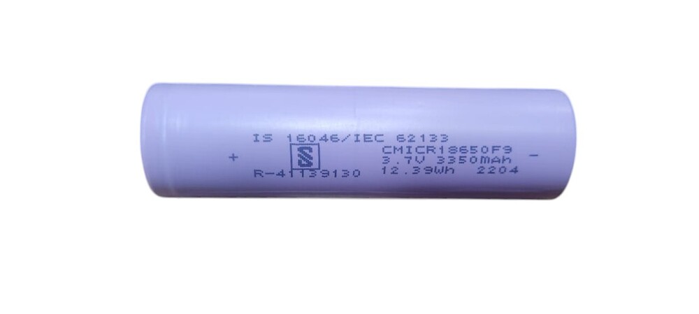 Cham 3.7V, 3350mAH Li-ion Battery, 18650-3350mAH