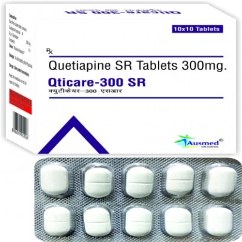 Quetiapine Fumarate IP 300 MG Sustained Release Tablet