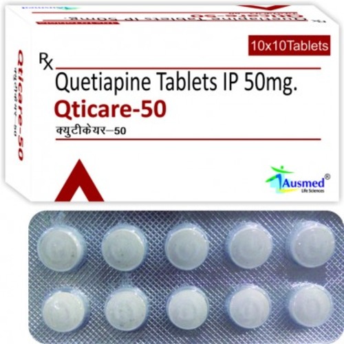 Quetiapine Fumarate IP 50MG