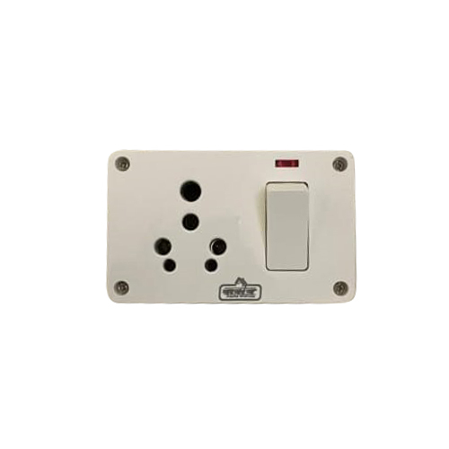 Single Switch Socket - Application: Electrical