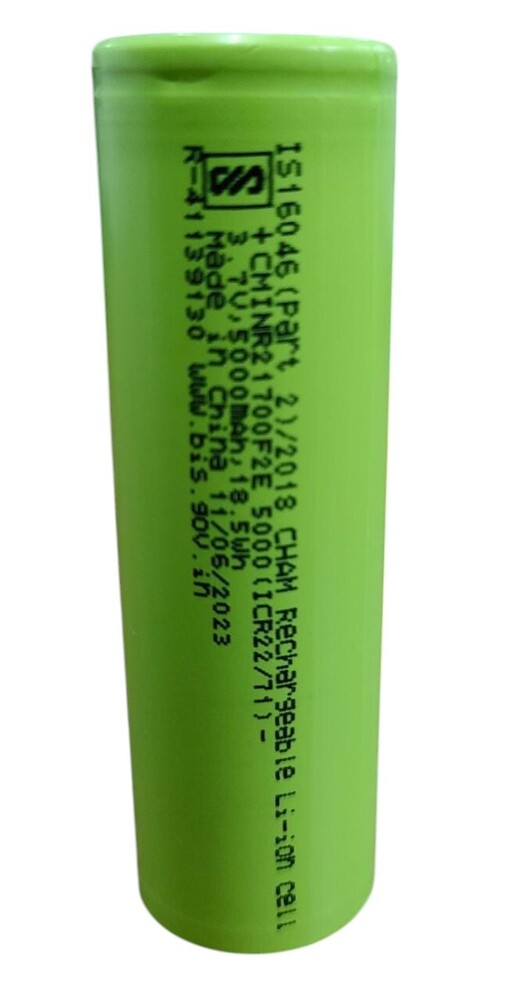 CHAM 3.6V, 5000mAH EV Li-ion Battery, 21700-5000mAH for Electric Vehicles