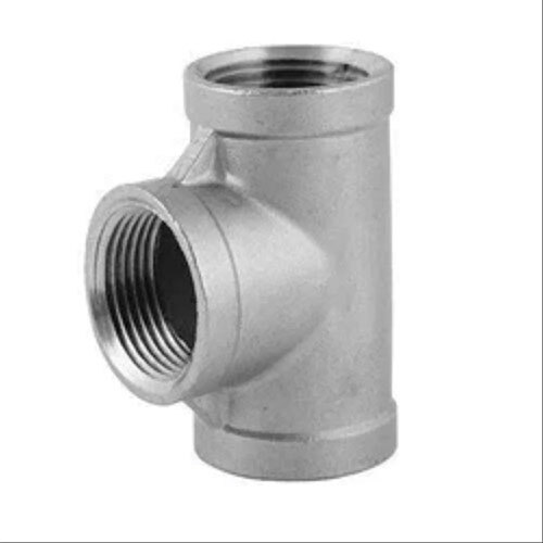 Stainless Steel T Fitting - Color: Silver