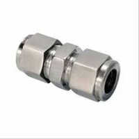 Double Ferrule Fittings - Stainless Steel, Galvanized, Silver Finish | 1-year Warranty On Durable And Reliable Assembly Components