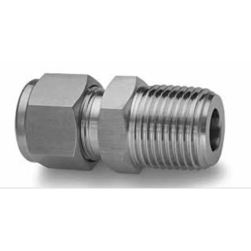 Stainless Steel Compression Tube Fittings - Color: Silver