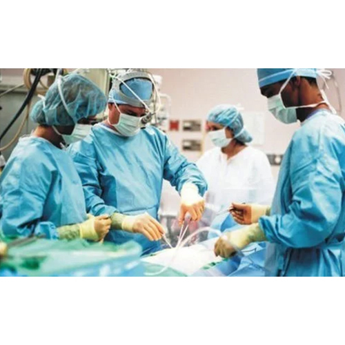 Knee Arthroscopy Disposable Drape - Color: Blue