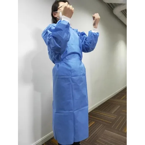 Smms Disposable Surgeon Gown - Color: Blue