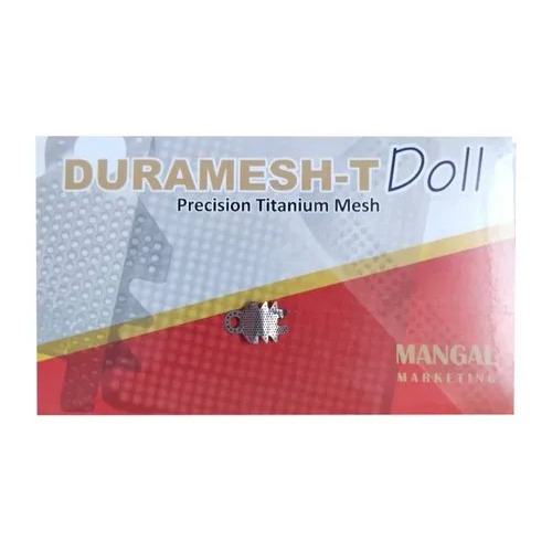 Duramesh T Doll Precision Titanium Mesh - Color: Silver