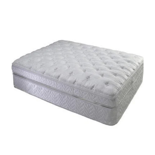 Plain Ortho Sleeping Bed Mattress - Color: White