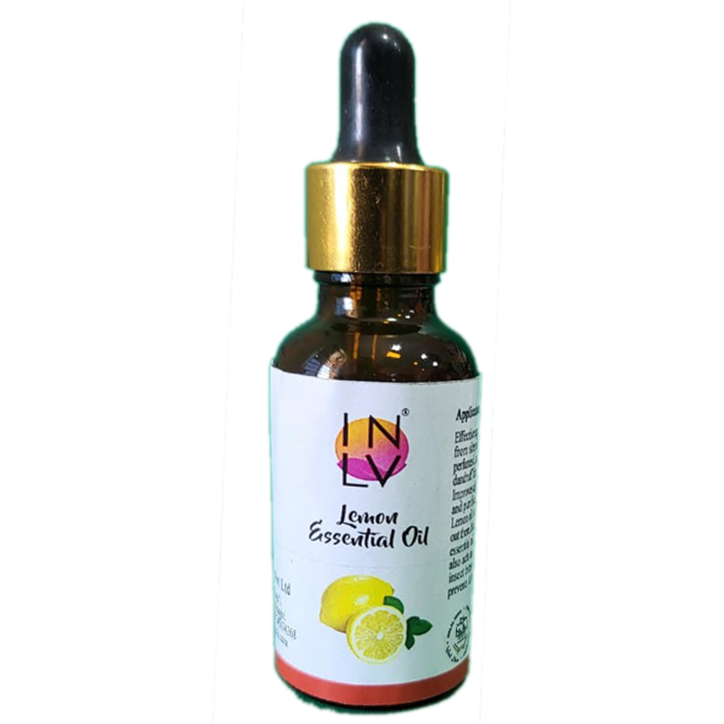 Lemon Oil - Peel Extract, 2-Year Shelf Life | Fragrance Compound, Reduces Pigmentation, Store in Cool & Dry Place