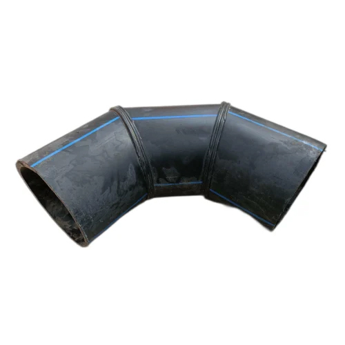 Hdpe Fabricated Bend 90 Degree - Color: Black